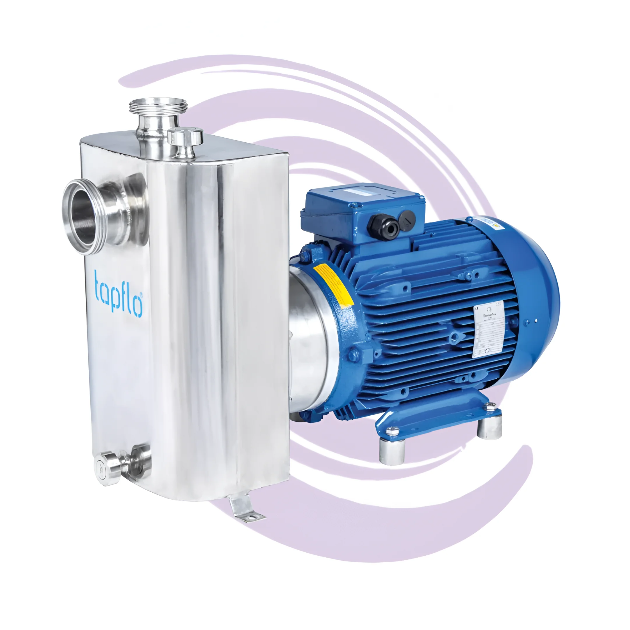 POMPE CENTRIFUGE AUTO-AMORÇANTE POUR LIQUIDES CHARGÉS